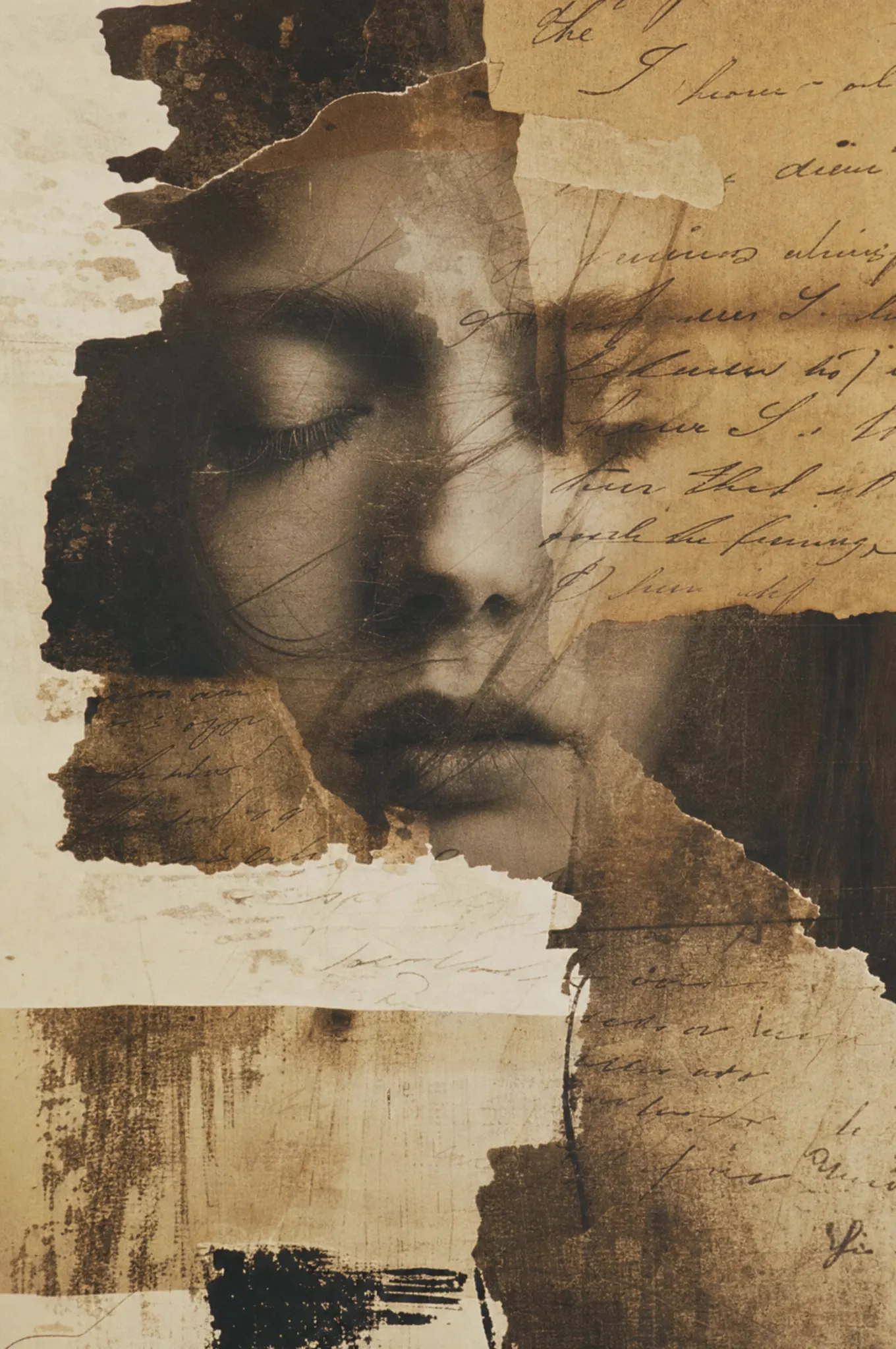 Mixed media photography, placeholder artwork